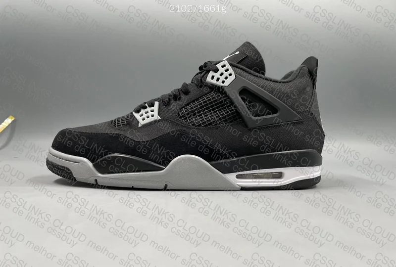AJ4 Black Canvas - GL?