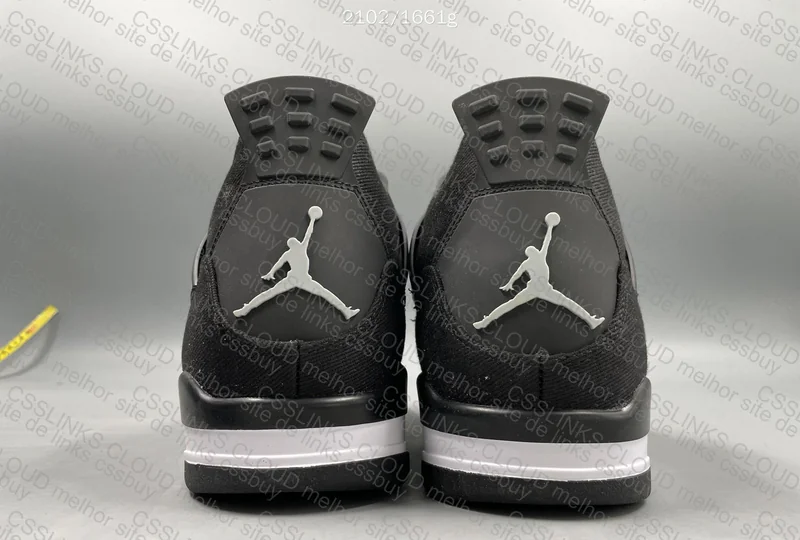 AJ4 Black Canvas - GL? 3