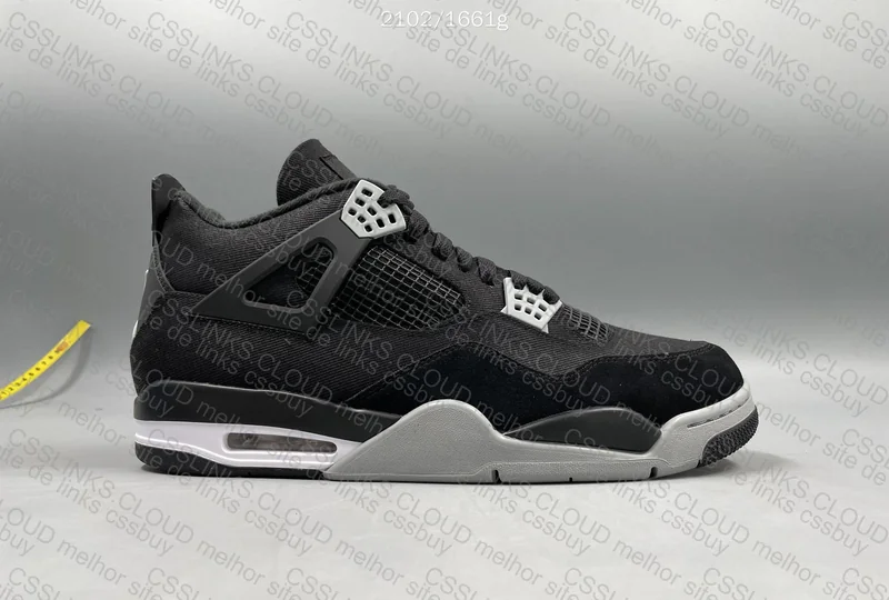 AJ4 Black Canvas - GL? 6