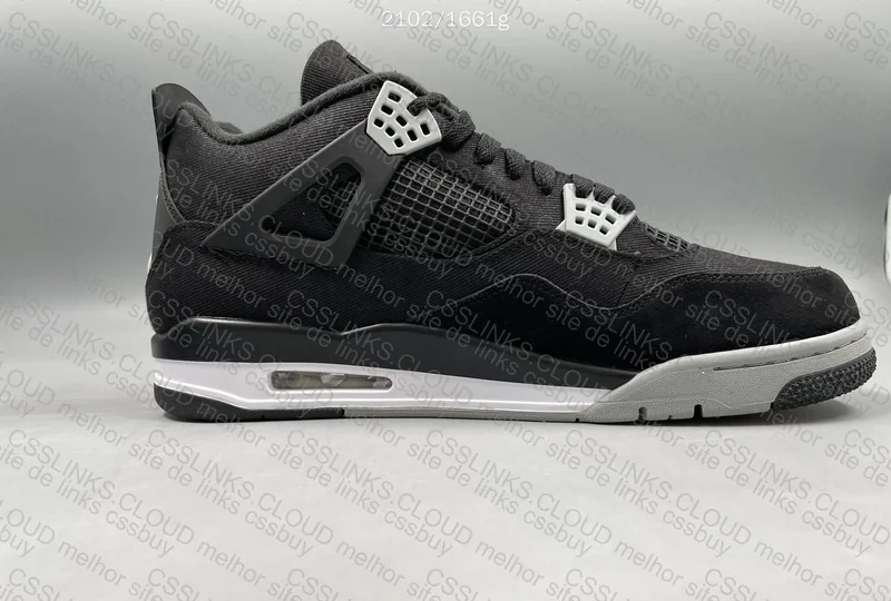 AJ4 Black Canvas - GL? 8