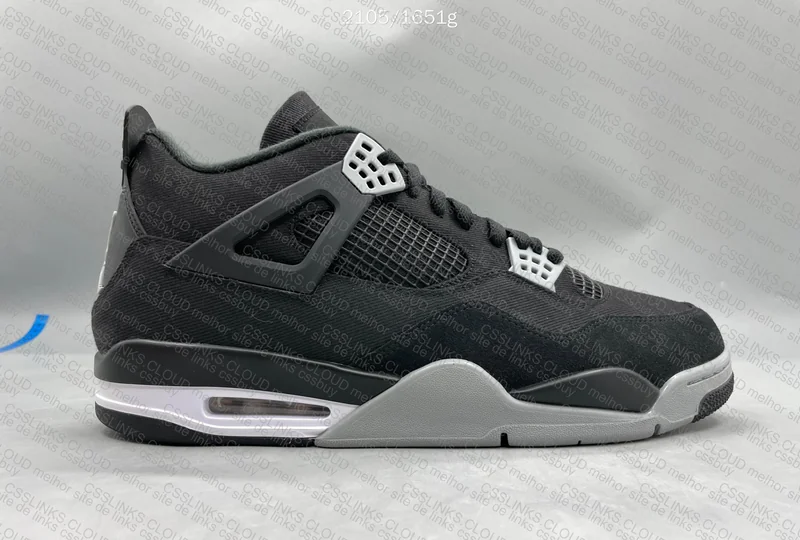 AJ4 Black Canvas - GL?