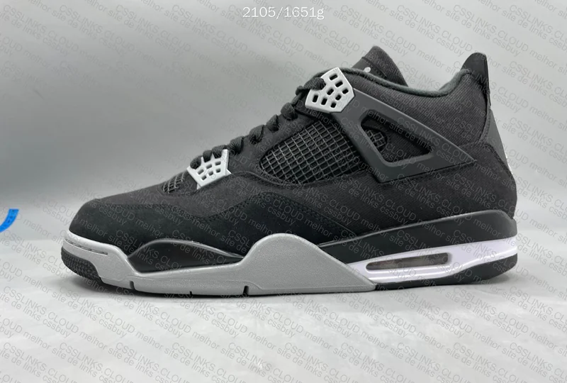 AJ4 Black Canvas - GL? 6