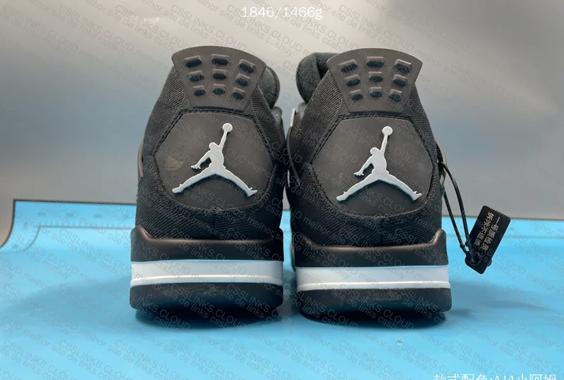 aj4 black canvas i8 sale (sujo?) 9