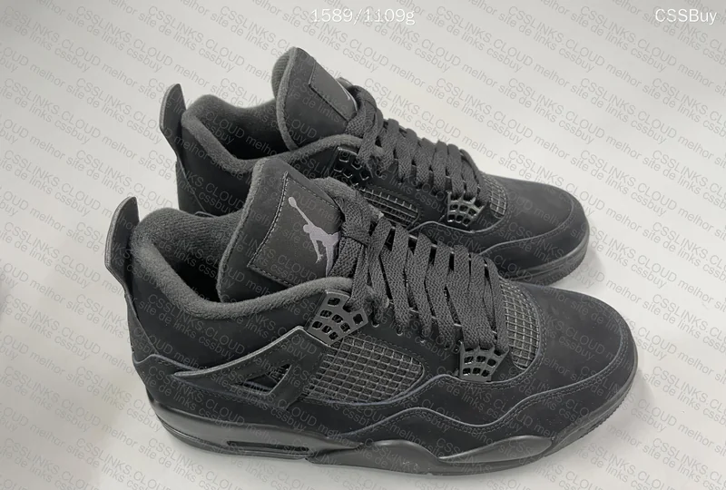 AJ4 BLACK CAT