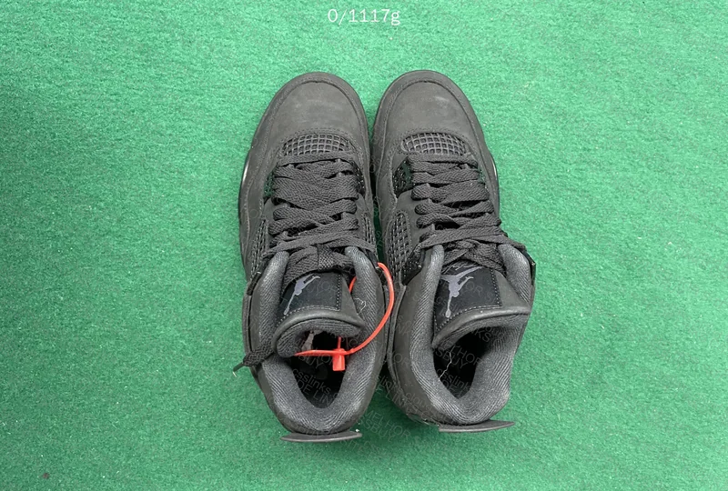 AJ4 black cat