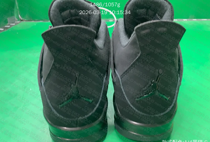AJ4 BLACK CAT 7