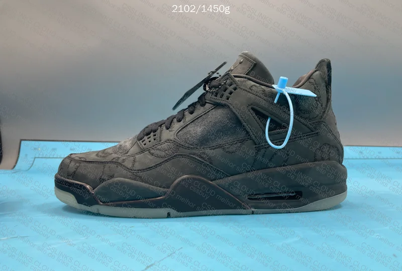 Aj4 Black Kaws Gx 3