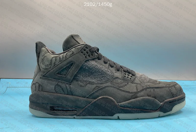 Aj4 Black Kaws Gx 4