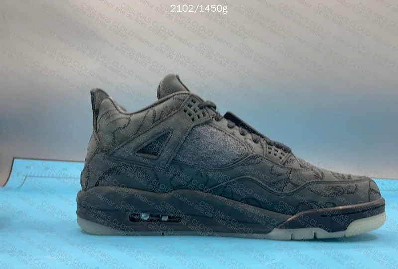 Aj4 Black Kaws Gx 6