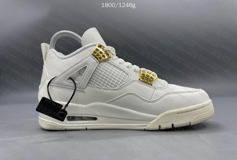 AJ4 Gold Metallic OVO