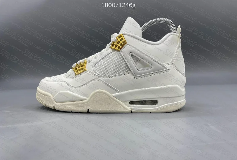 AJ4 Gold Metallic OVO 2