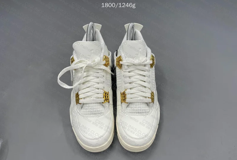 AJ4 Gold Metallic OVO 4