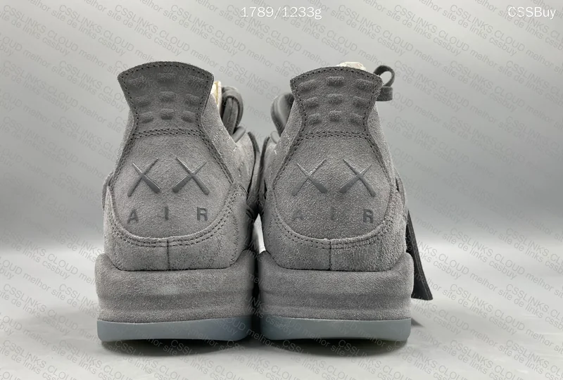AJ4 Kaws GREY 6