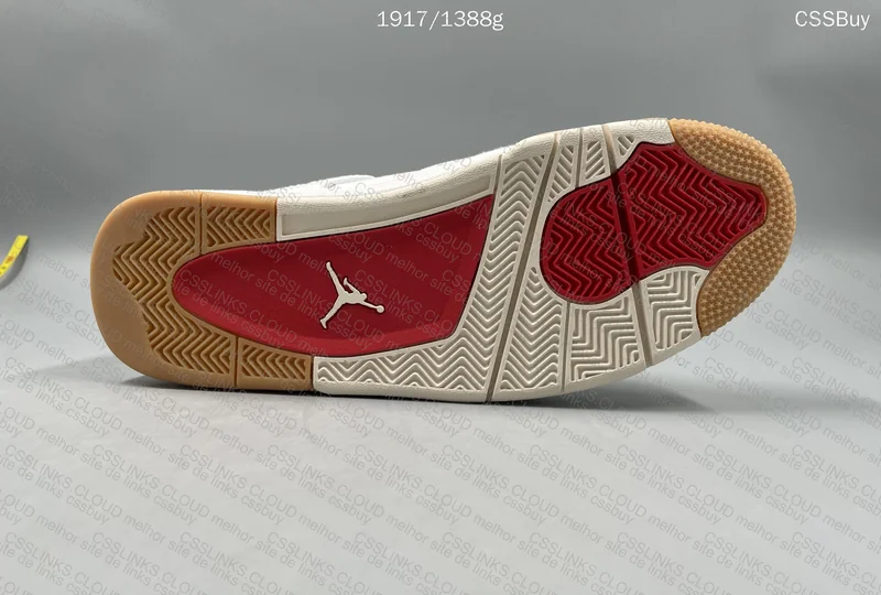AJ4 Levis White 3