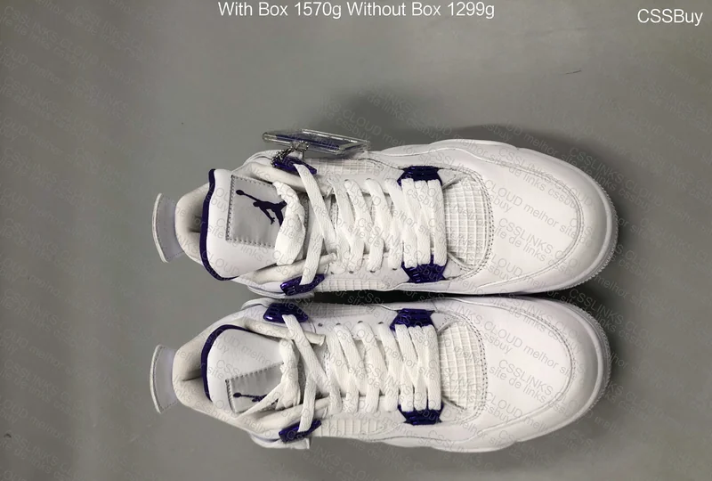 AJ4 Metalic purple