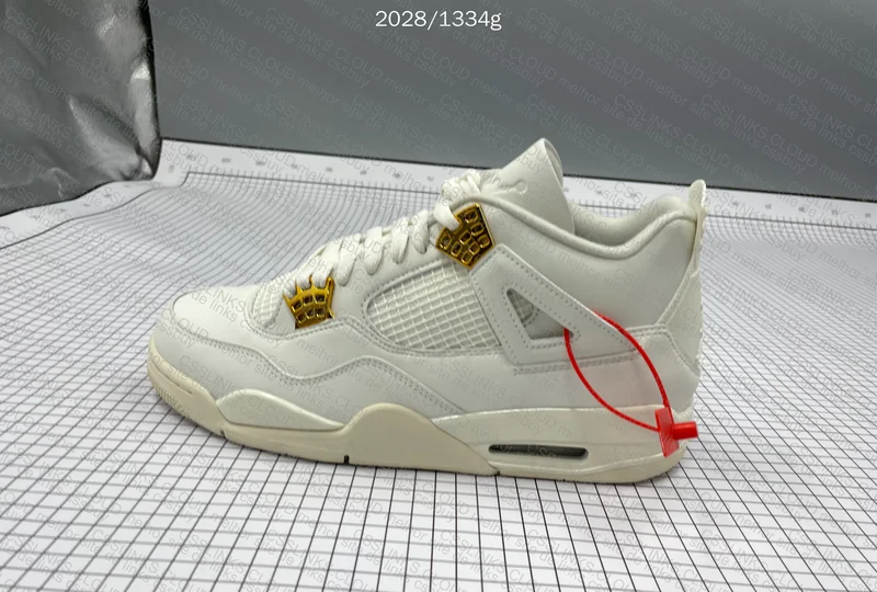 aj4 metallic gold 5