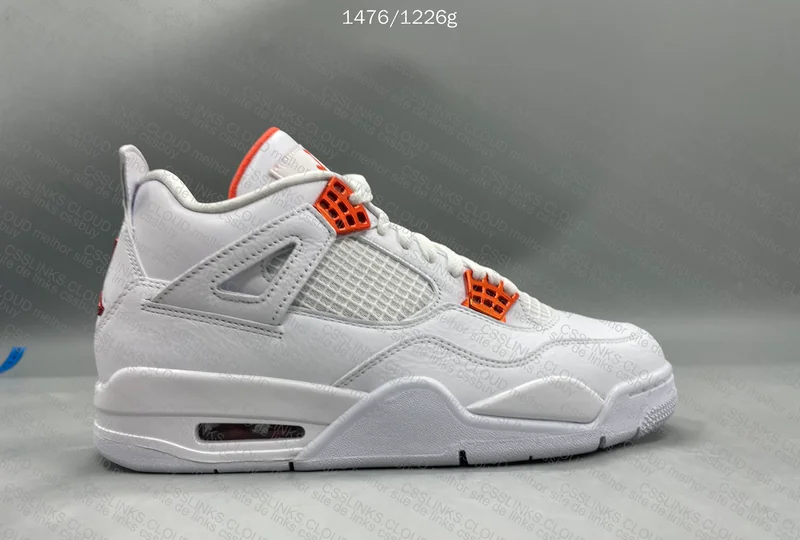 AJ4 Metallic Orange 3