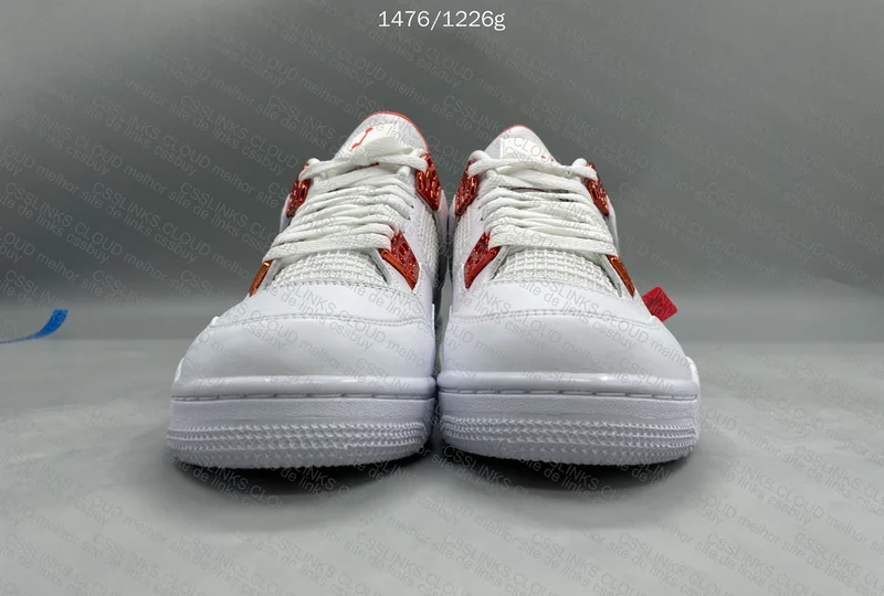 AJ4 Metallic Orange 6