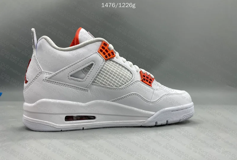 AJ4 Metallic Orange 8