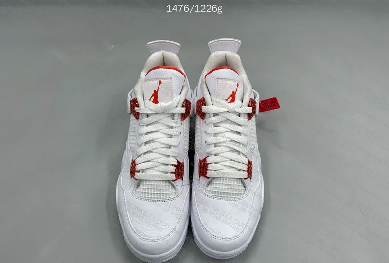 AJ4 Metallic Orange 9