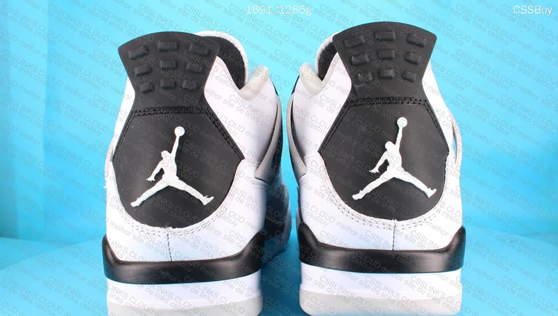 AJ4 Military Black 6
