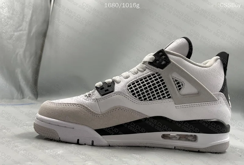 AJ4 MILITARY BLACK 6