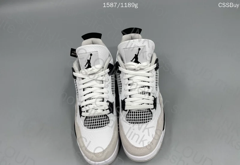 AJ4 Military Black 5