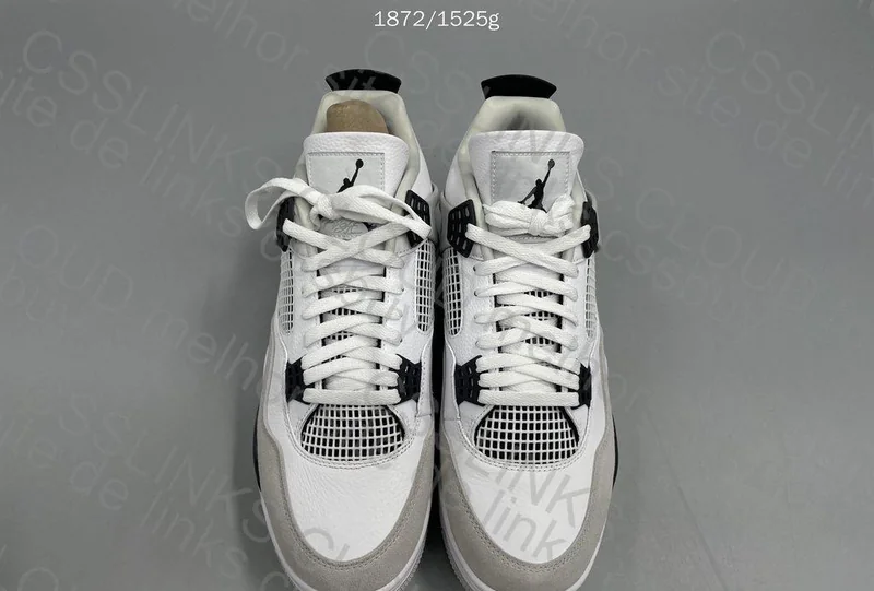AJ4 Military Black