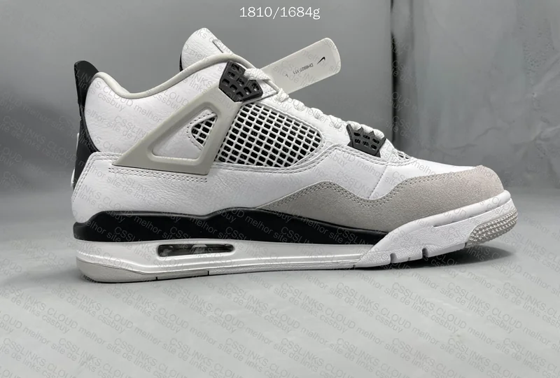 AJ4 Military Black 6