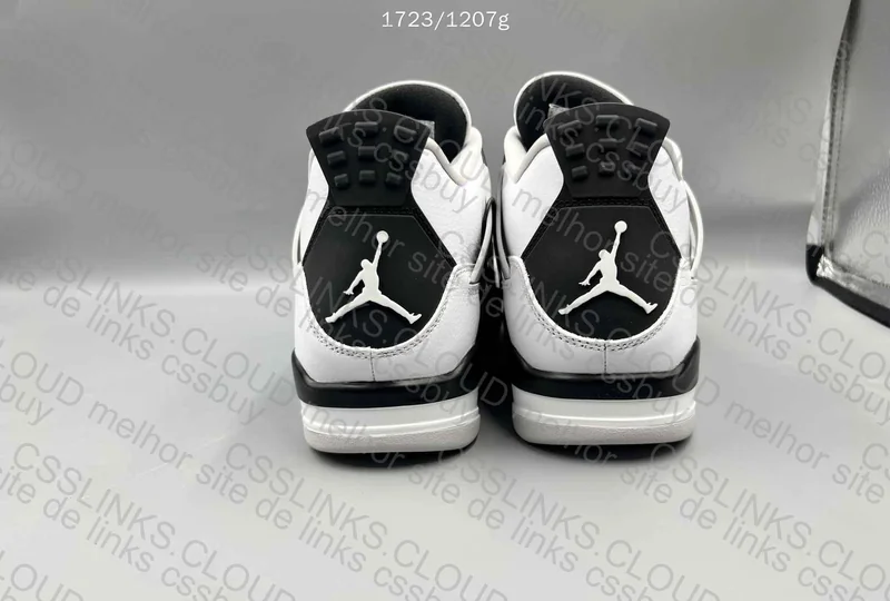 AJ4 Military Black 5