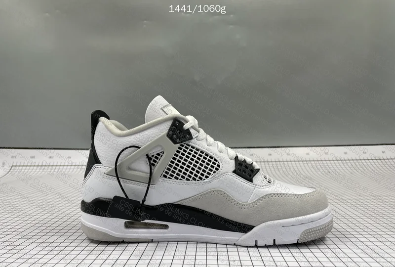 AJ4 MILITARY BLACK 6