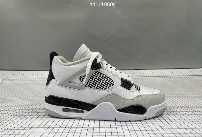 AJ4 MILITARY BLACK 7