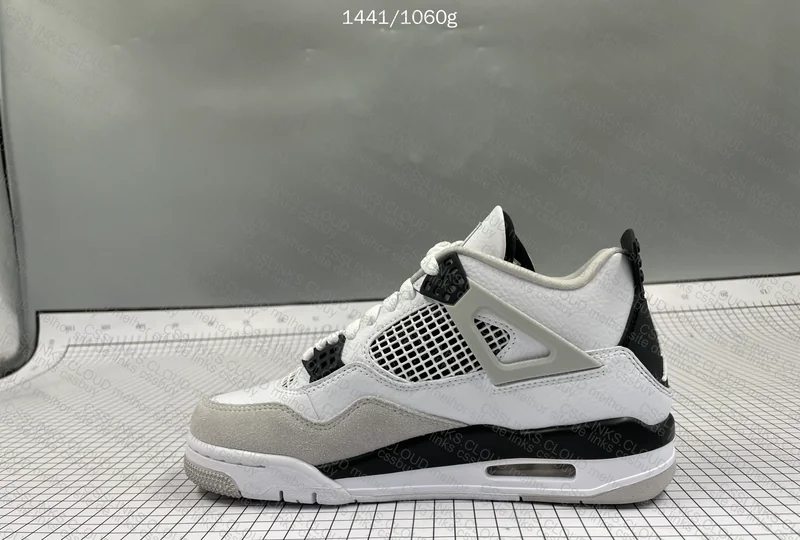 AJ4 MILITARY BLACK 8
