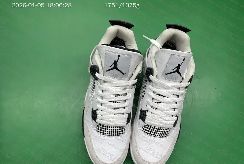 AJ4 Military Black 6