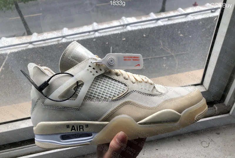 AJ4 Off White Sail 8