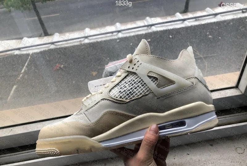 AJ4 Off White Sail 9