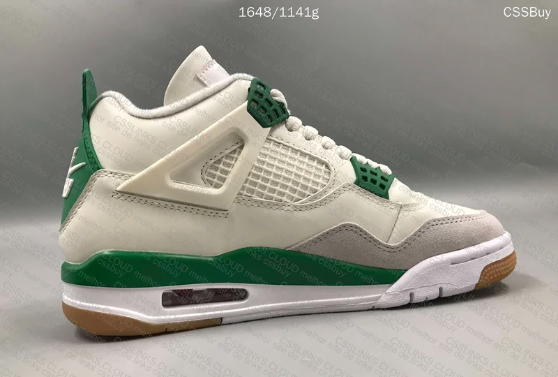 AJ4 Pine Green 4
