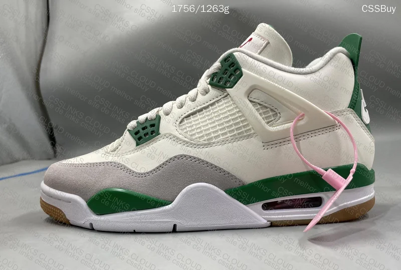AJ4 Pine Green 5