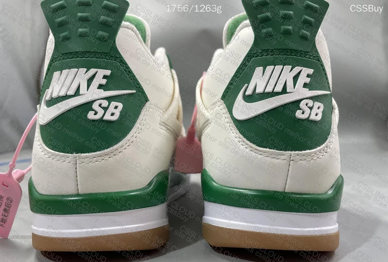 AJ4 Pine Green 6
