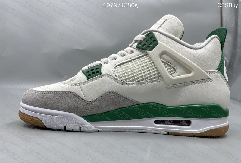 AJ4 Pine Green 3