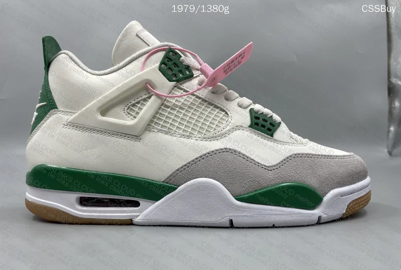 AJ4 Pine Green 4