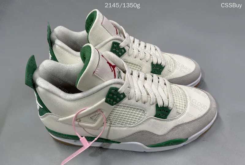 AJ4 Pine Green 3