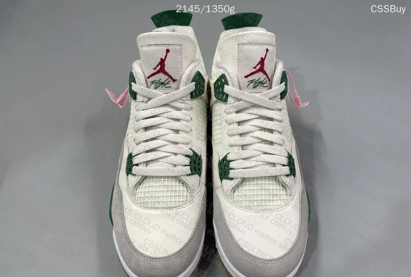 AJ4 Pine Green 6