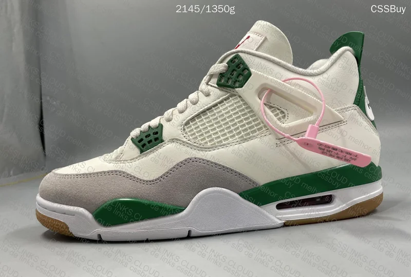 AJ4 Pine Green 8