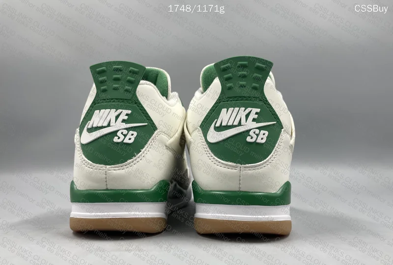 AJ4 Pine Green 3