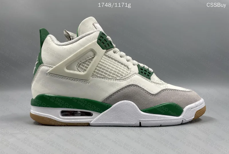 AJ4 Pine Green 6