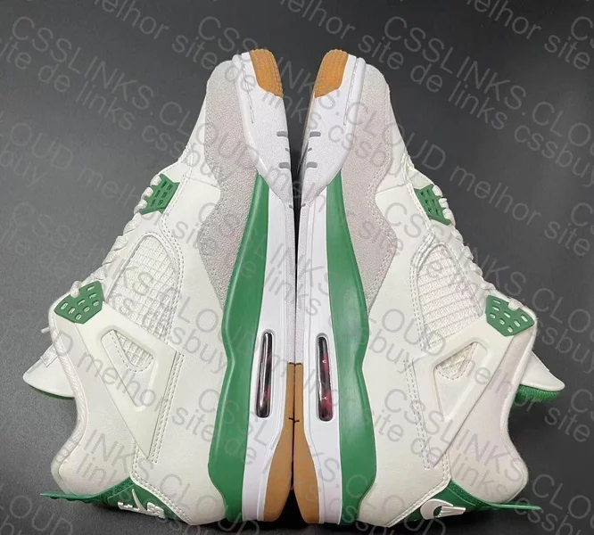 AJ4 pine green 3