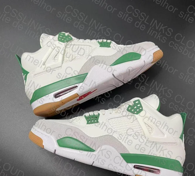 AJ4 pine green 4