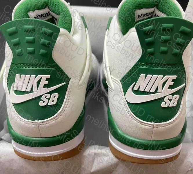 AJ4 pine green 5