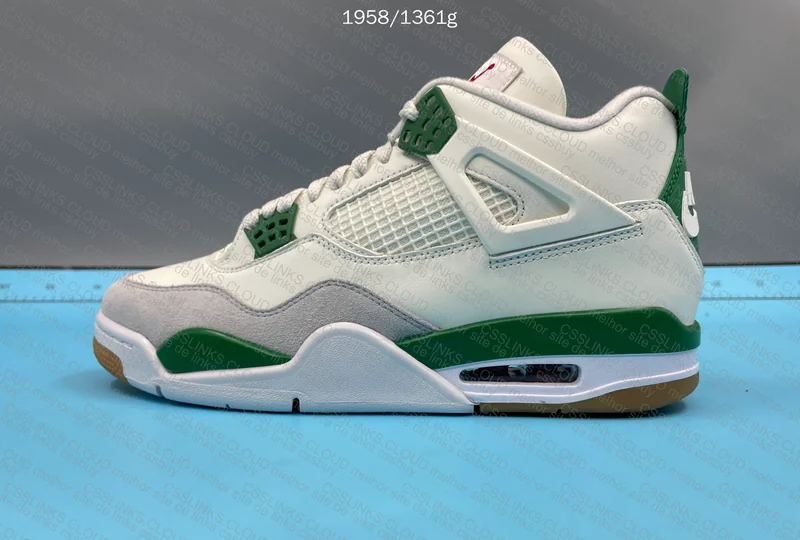 AJ4 Pine Green 10